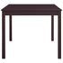 Maison Madeleine -  11 Piece Dining Set Pinewood Dark Brown